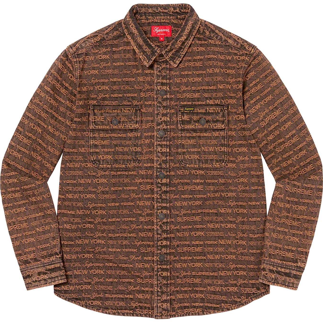Multi Type Jacquard Denim Shirt view 5